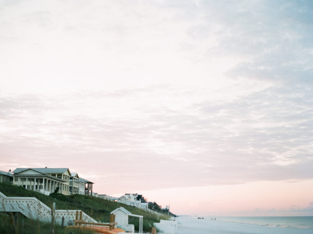 Sunrise in Seaside, Florida. 
