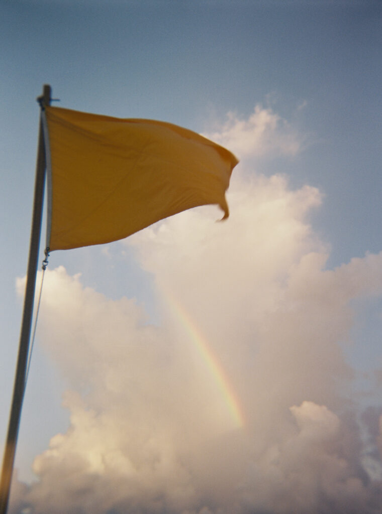 A rainbow in Cape San Blas State Park.